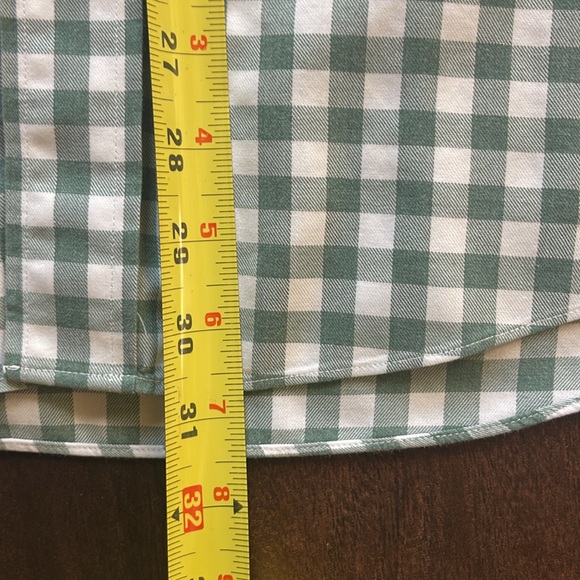 Brooks Brothers - Sage / White check button down - L - USA Supima Cotton - Picture 4 of 4